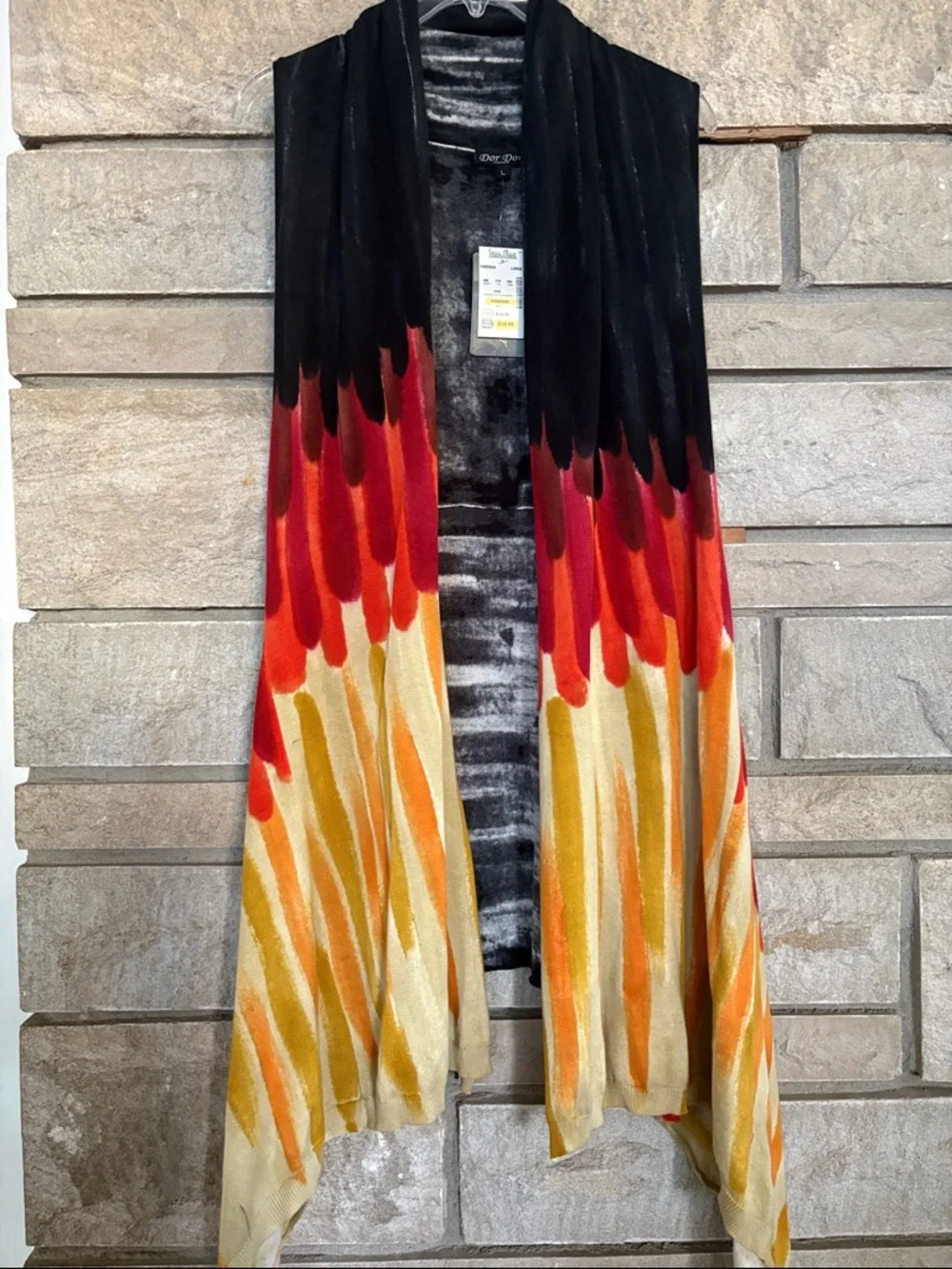Dor Dor Couture Multicolored Vest - Picture 1 of 12